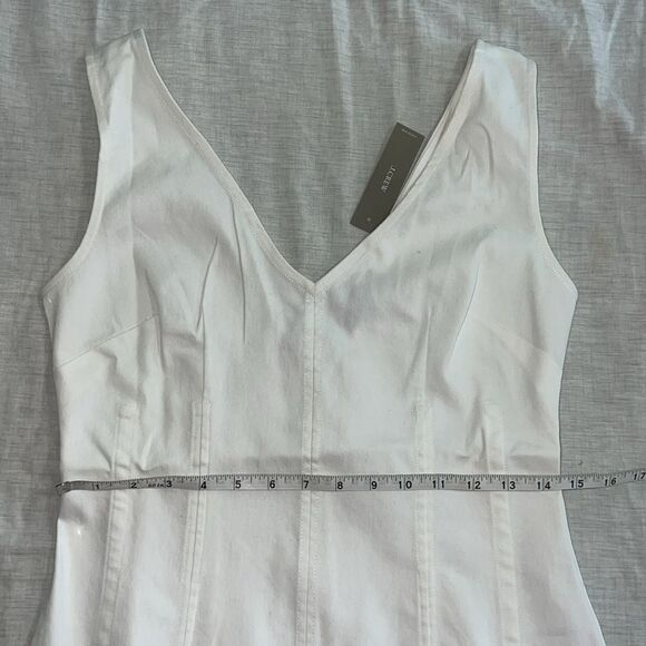 J. Crew Corset midi dress in stretch twill A Line Preppy Office Size 2 - Picture 5 of 10